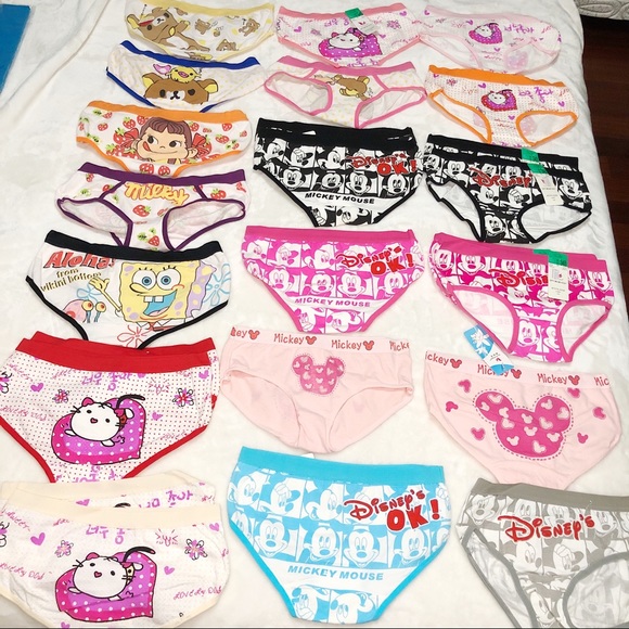 NWT Panties Girls Underwear Catoon Designers XS - Picture 8 of 8